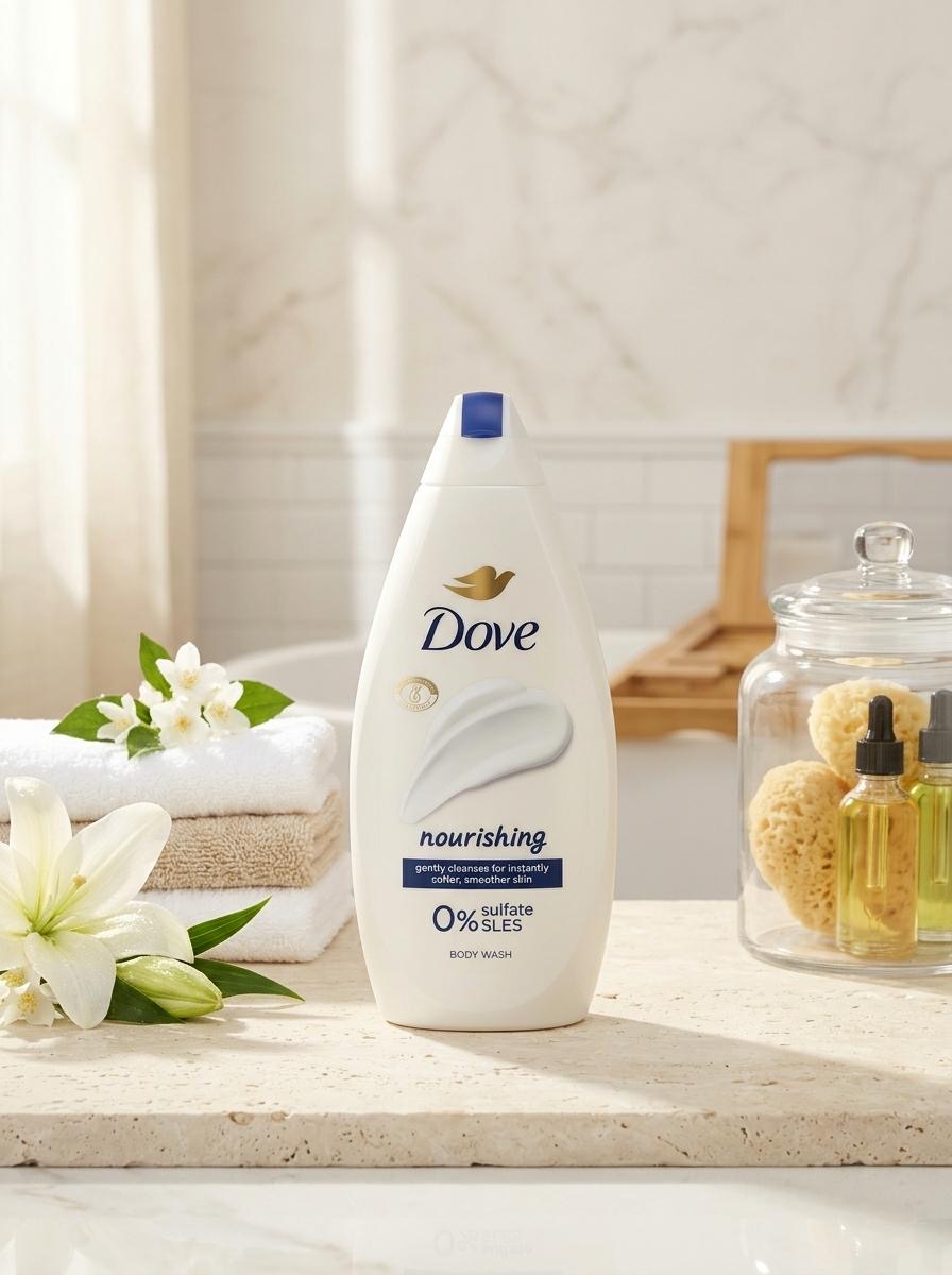 Dove Nourishing Body Wash (UK) – 0% Sulfate SLES Body Wash