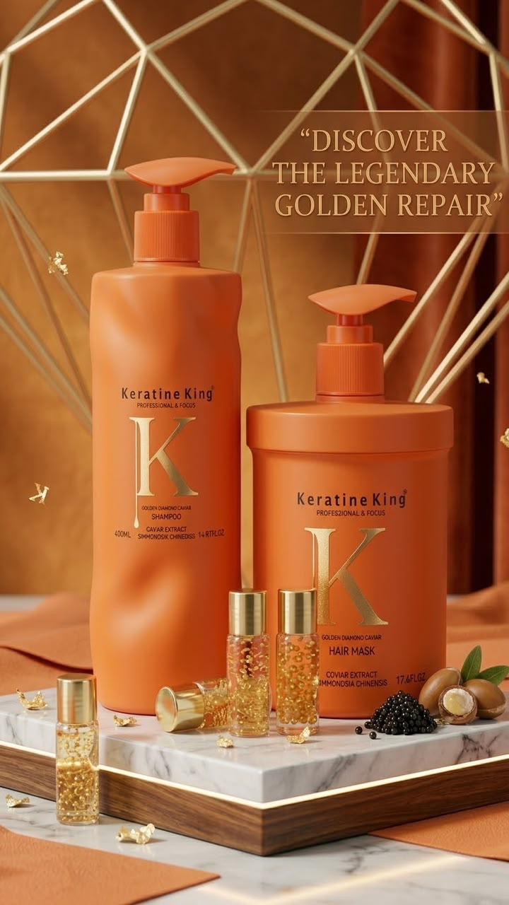 Moroccan Argan Oil Hair Care Set (Sulfate Free) – Shampoo 450ml & Conditioner 450ml