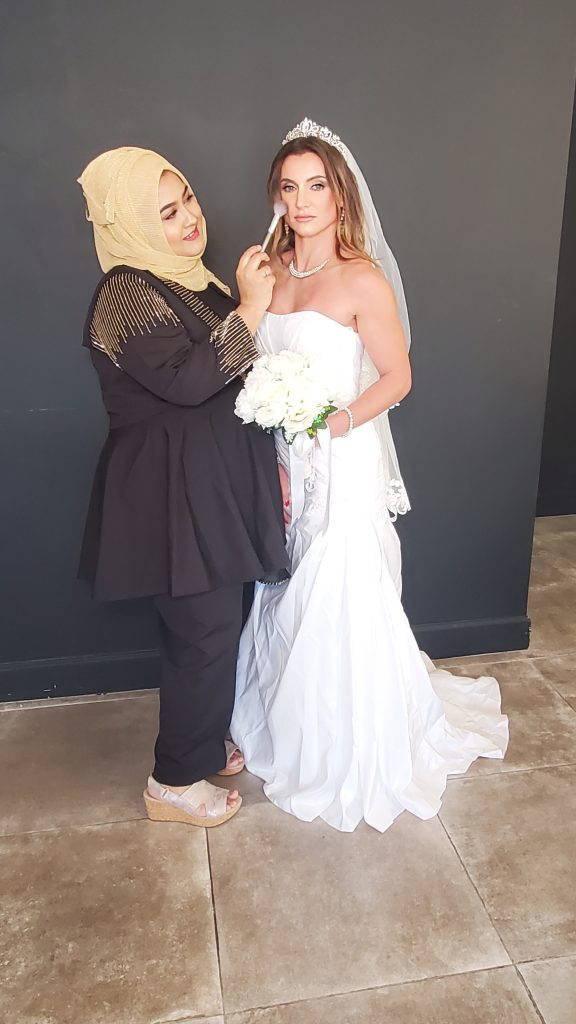 Wedding makeup